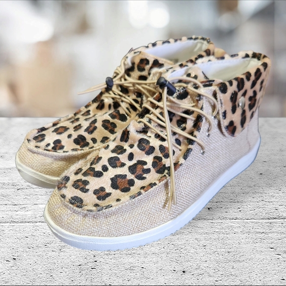 Outwoods Shoes Outwoods Brand High Top Loafers Taupe And